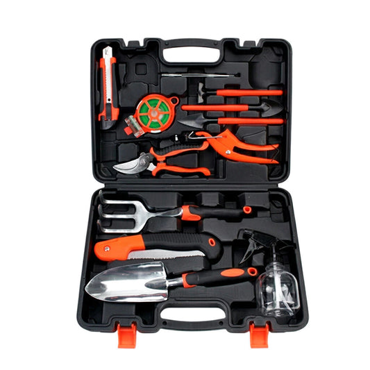 Set jardinería herramientas acero ergonómico kit completo huerta plantas